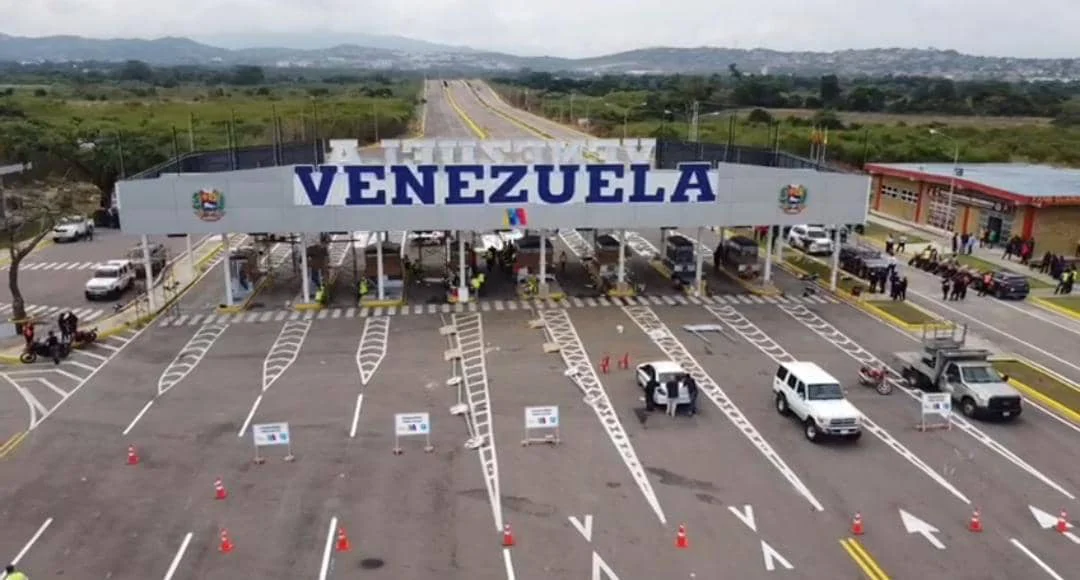 Puente Tienditas, frontera con Colombia.
