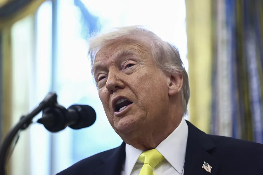 El presidente de Estados Unidos, Donald Trump. EFE/EPA/Jim Lo Scalzo.