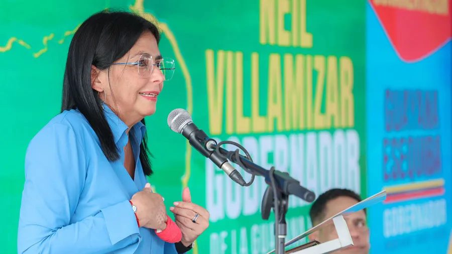 Delcy Rodríguez, vicepresidenta Ejecutiva de la República.