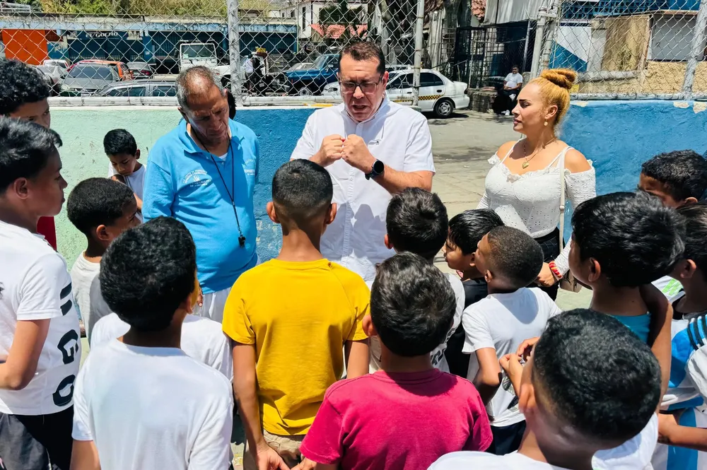 Negal Morales, dirigente del partido Acción Democrática.