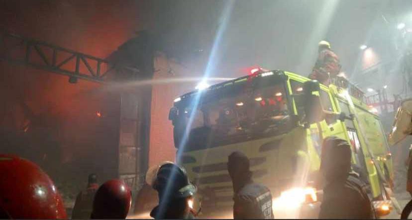 Incendio La Yaguara