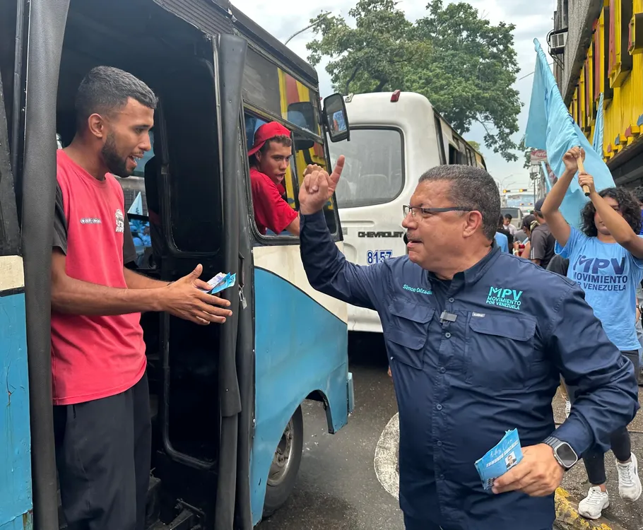 Simón Calzadilla, secretario general nacional del Movimiento por Venezuela