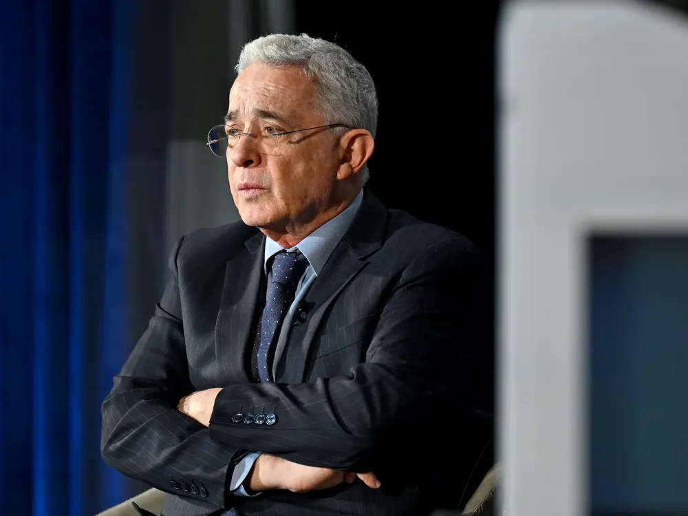 Álvaro Uribe, expresidente de Colombia.