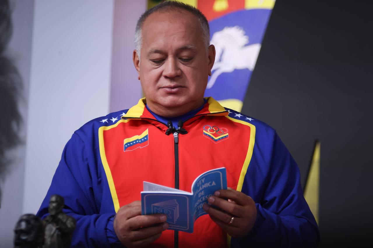 Diosdado Cabello, vicepresidente del Partido Socialista Unido de Venezuela (PSUV),