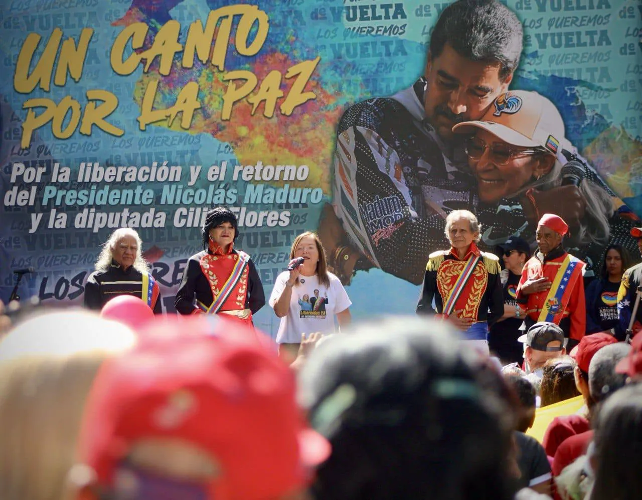 10 mil abuelos y abuelas piden la liberación de Nicolás Maduro.