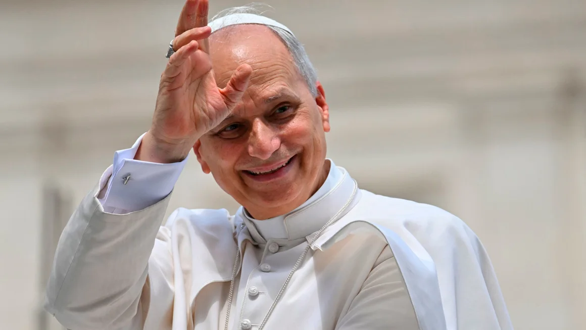 El papa León XIV . Foto: AFP/Getty Images