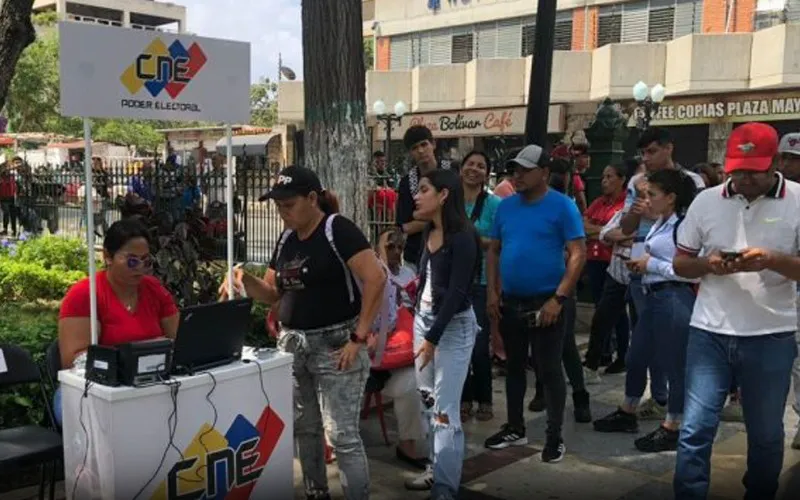 Jornada de registro y actualización de datos electorales.