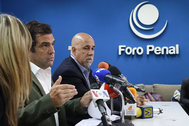 Rueda de prensa Foro Penal
