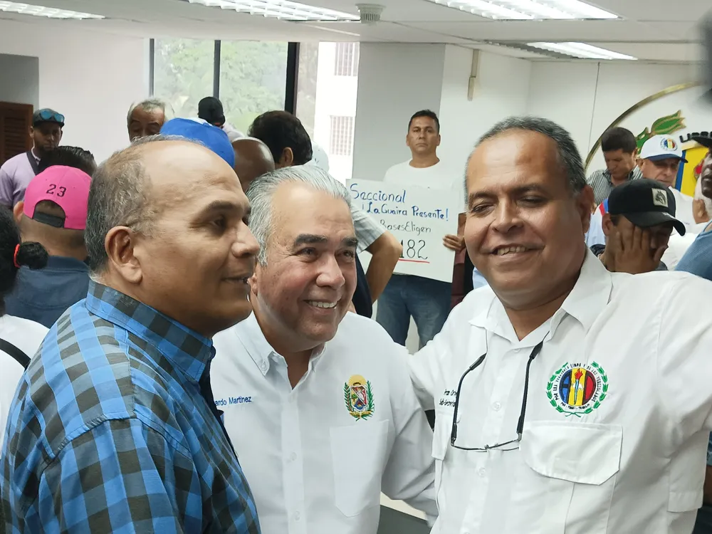 Luis Eduardo Martínez, dirigente nacional Acción Democrática. 