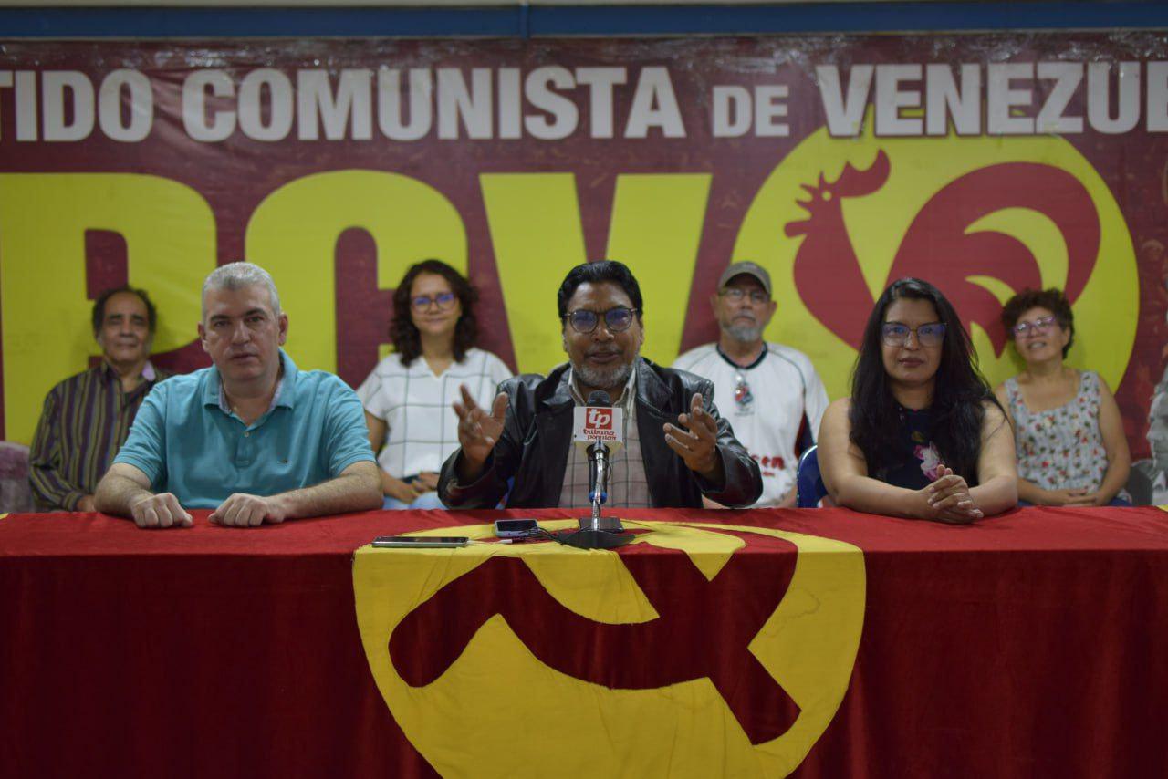 Oscar Figuera, secretario seneral del PCV.