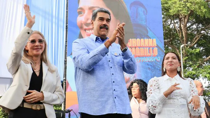 Nicolás Maduro, presidente de Venezuela, desde el Estado Sucre.
