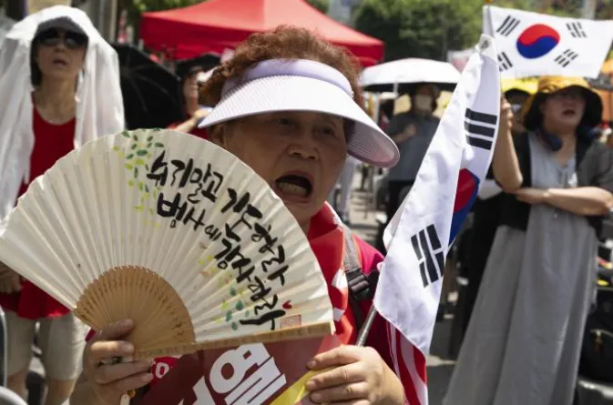 Siete personas han fallecido en Corea del Sur tras  ola de calor.