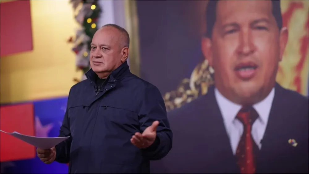 Diosdado Cabello, ministro de Interior y Justicia.