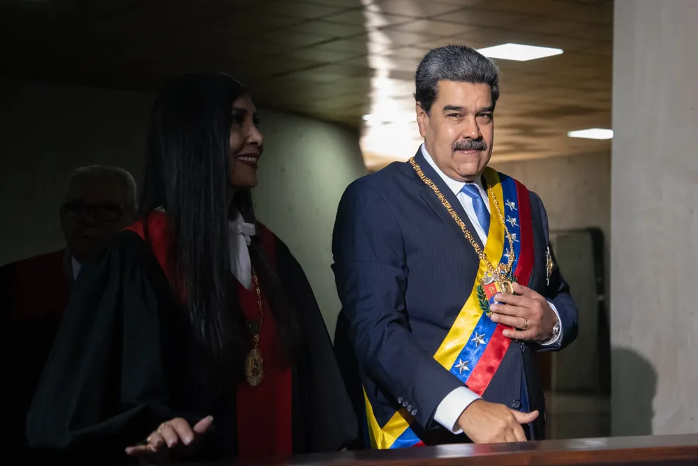 Nicolás Maduro y Gladys Gutiérrez - Foto: Xinhua 