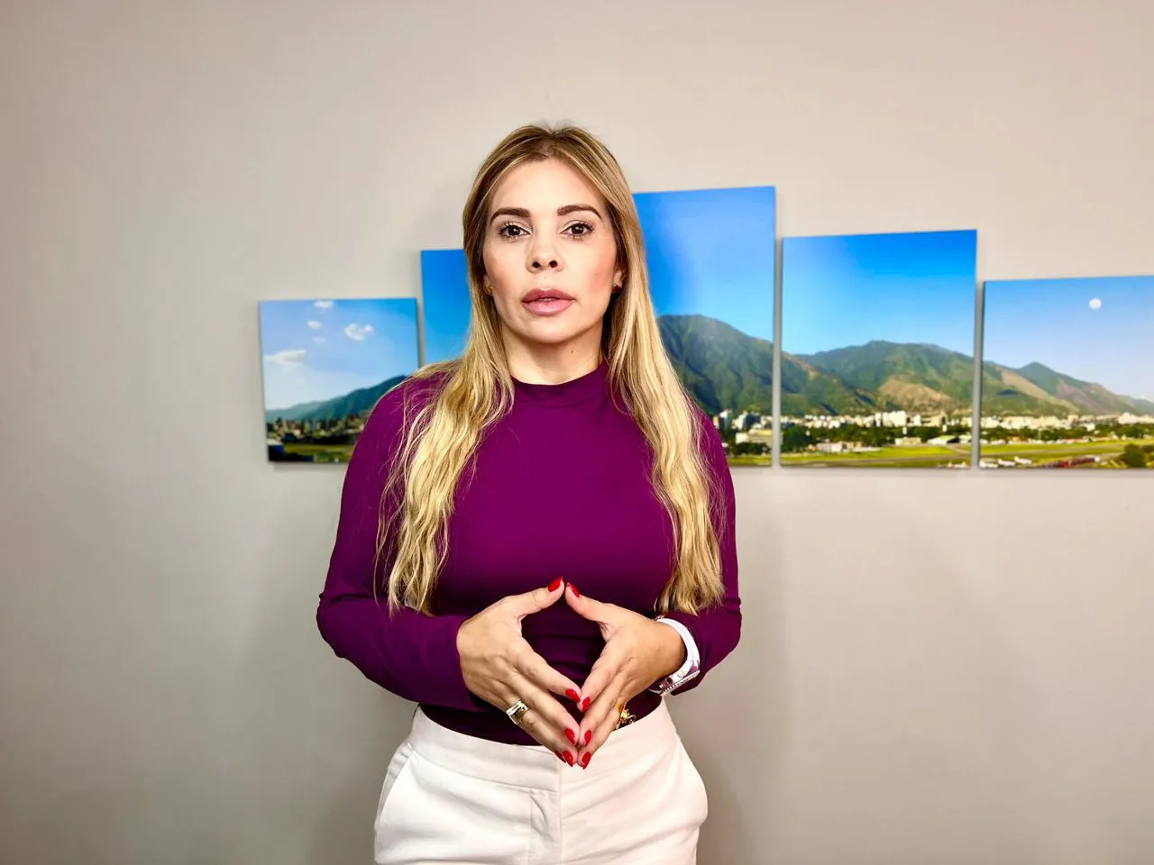 Griselda Reyes, dirigente político.