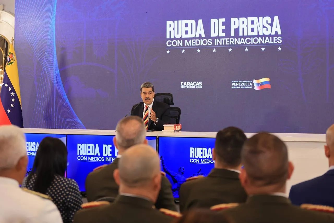 Nicolás Maduro, presidente de la República.