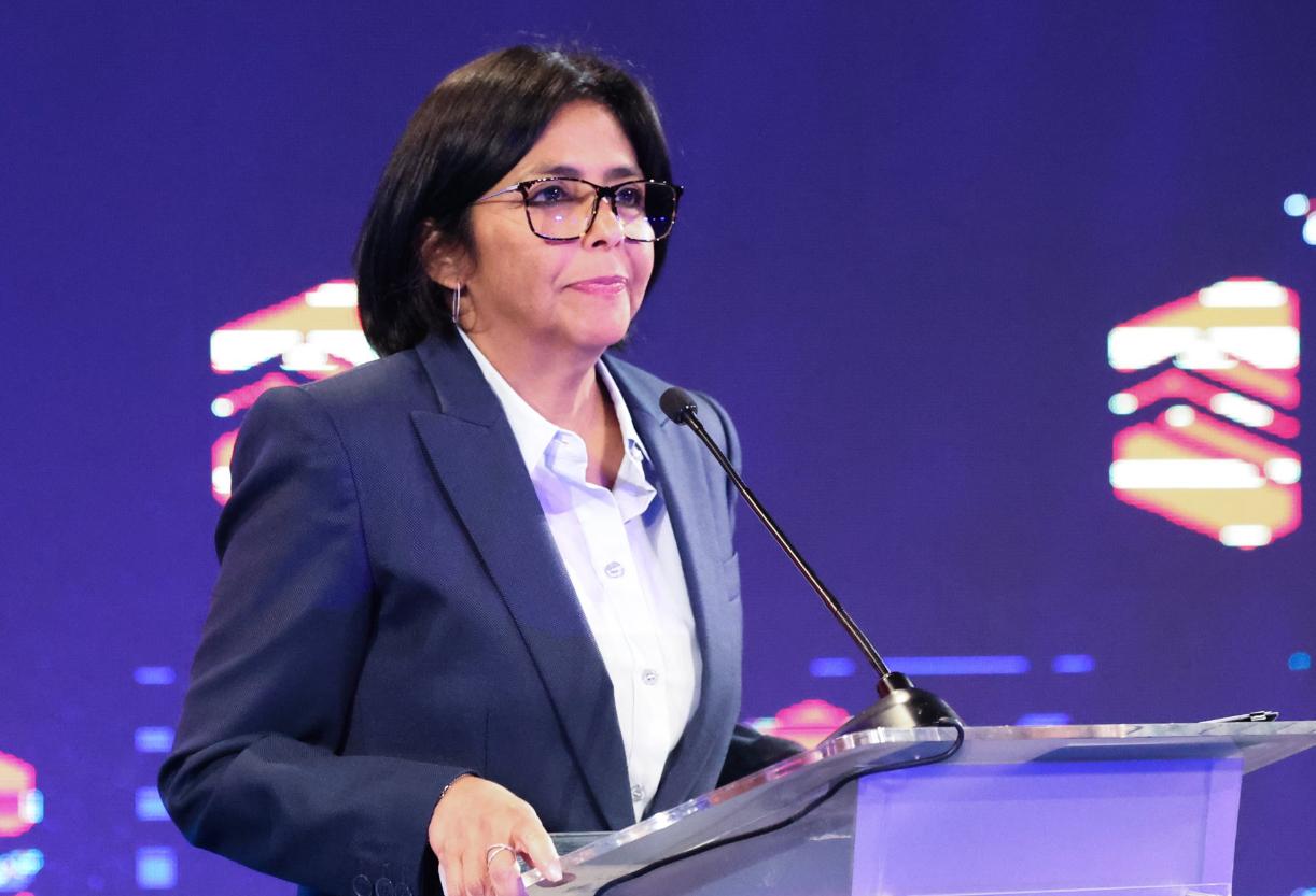 Delcy Rodríguez, vicepresidenta Ejecutiva de la República.