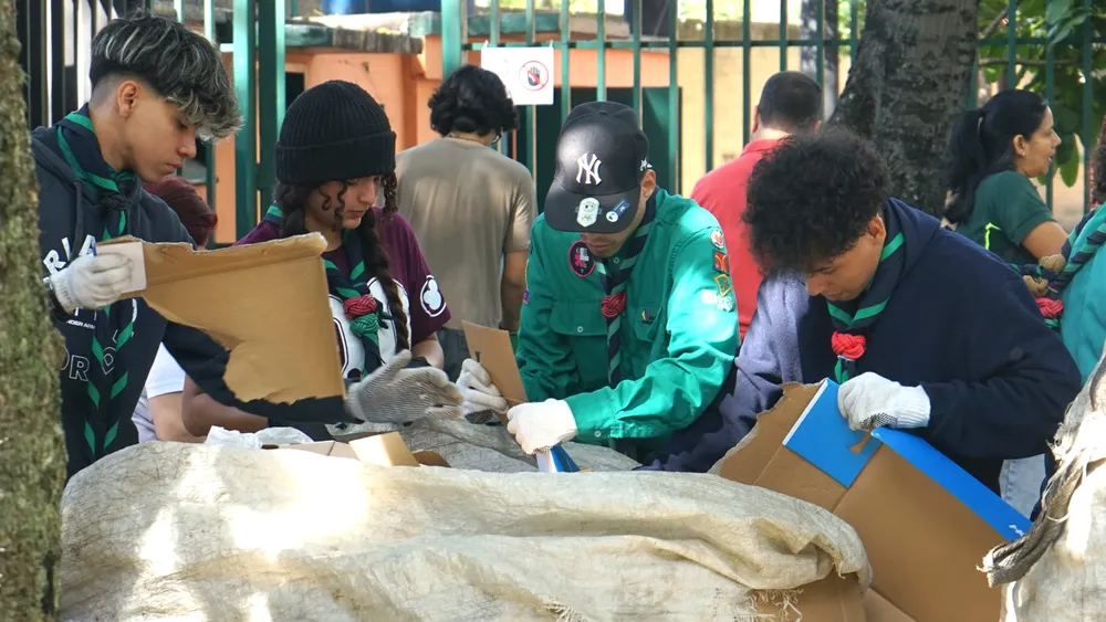 Grupo Scout Pléyades 7 inicia el 2026 fortaleciendo su compromiso con el medio ambiente de Venezuela