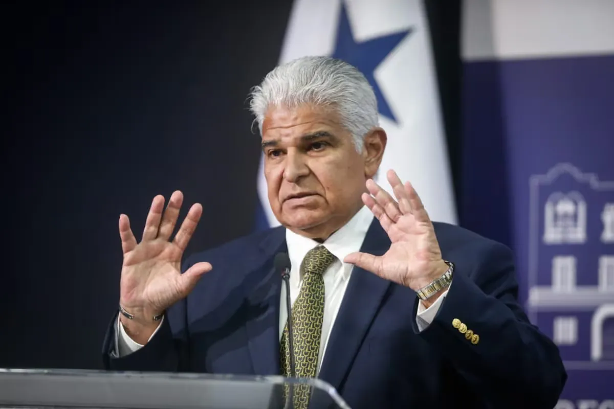 José Raúl Molino, presidente de Panamá.