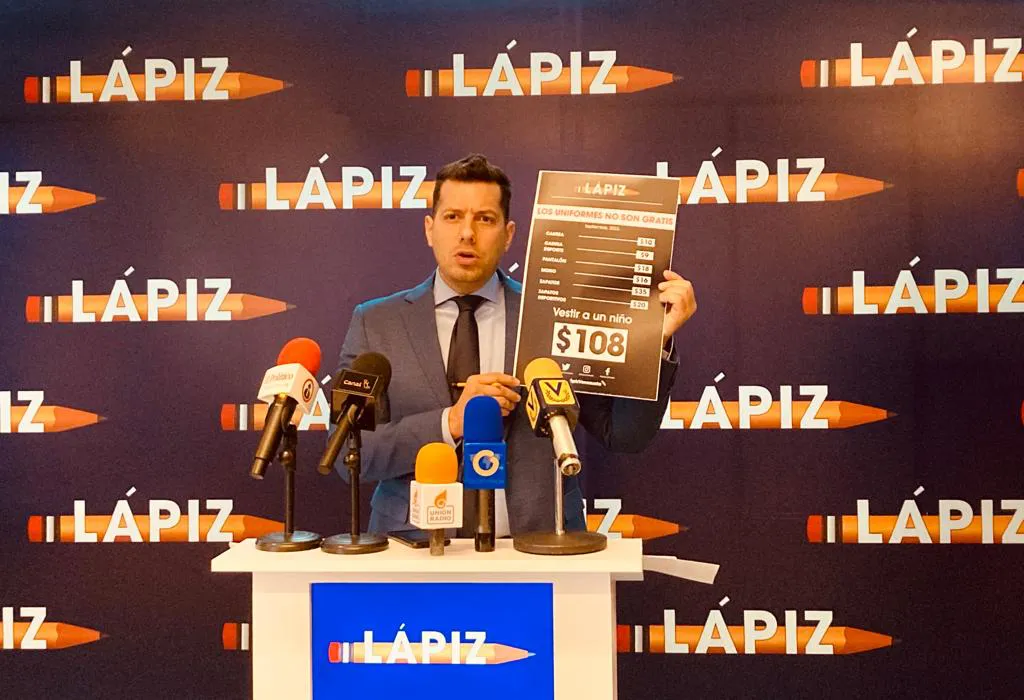 Eric Ondarroa, secretario general del partido Alianza del Lápiz.