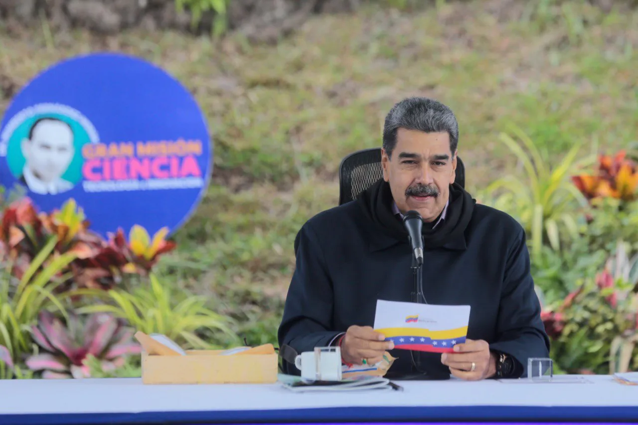 Nicolás Maduro, presidente de la República.