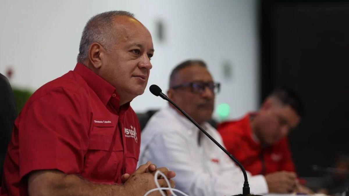 Diosdado Cabello, vicepresidente del PSUV.