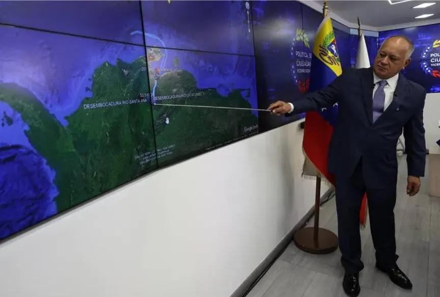Diosdado Cabello, vicepresidente sectorial de Política, Seguridad Ciudadana y Paz.