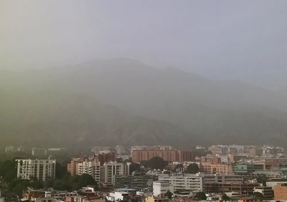 polvo-sahara-venezuela-caracas-