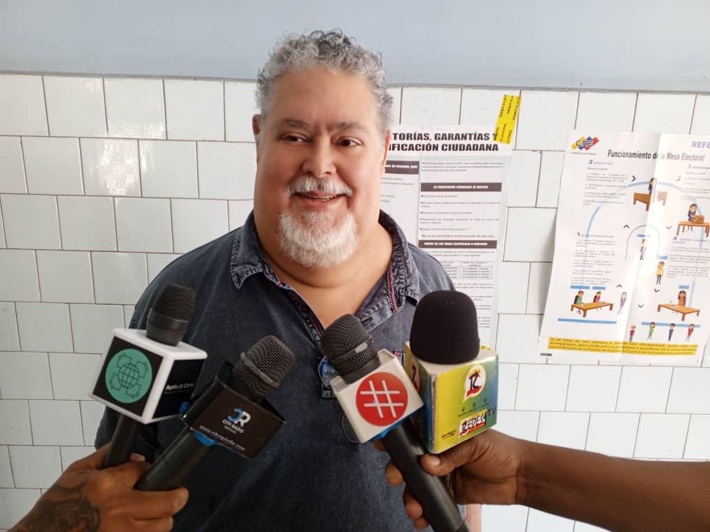 Juan Barreto, coordinador nacional del Partido Redes.