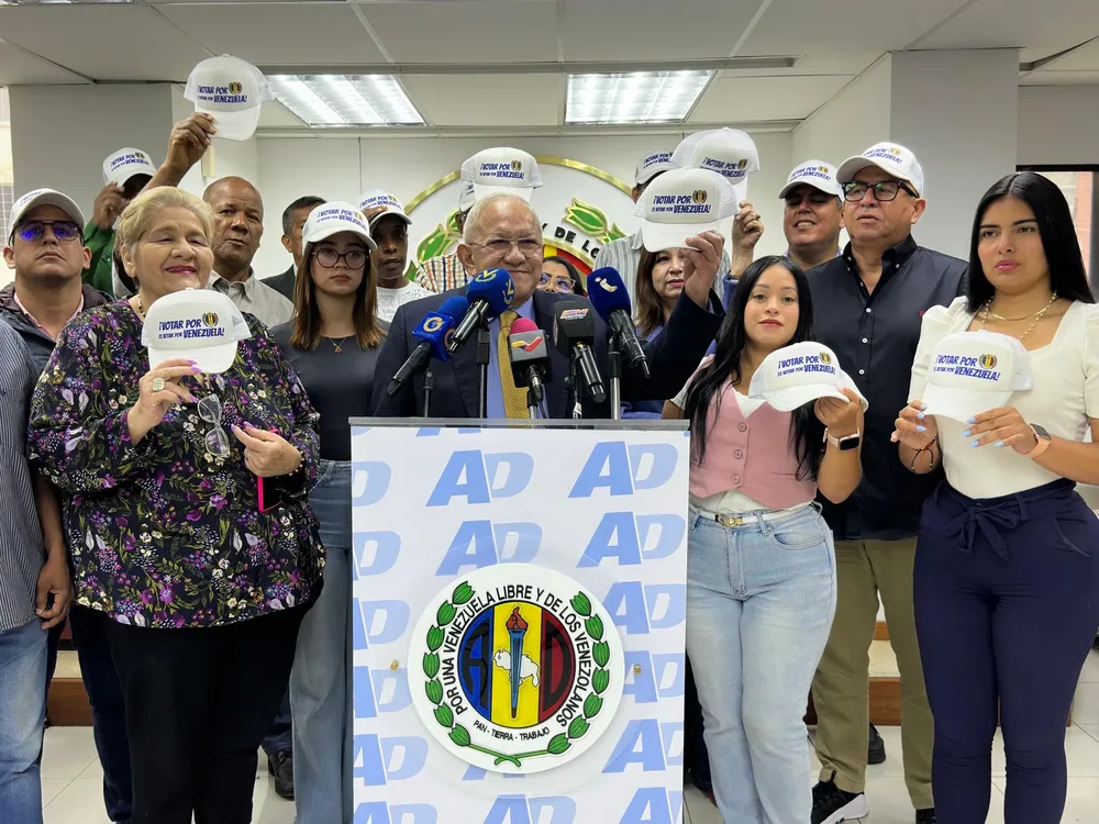 Bernabé Gutiérrez, secretario general de Acción Democrática.