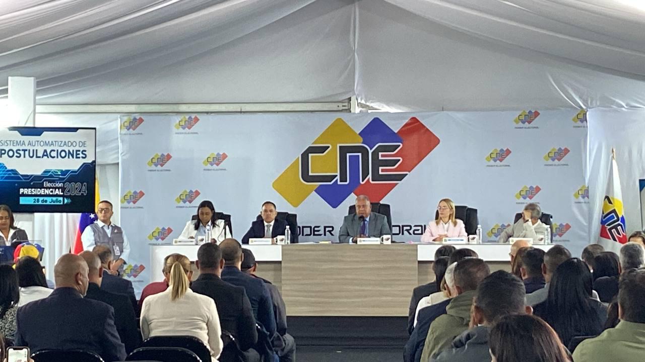 Junta Directiva del Consejo Nacional Electoral (CNE).