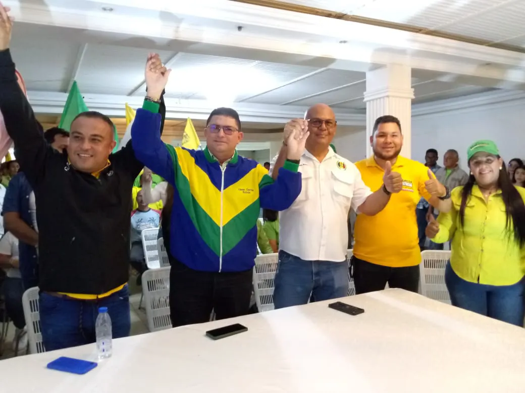 Oscar García, presidente del partido Copei en el estado Falcón.