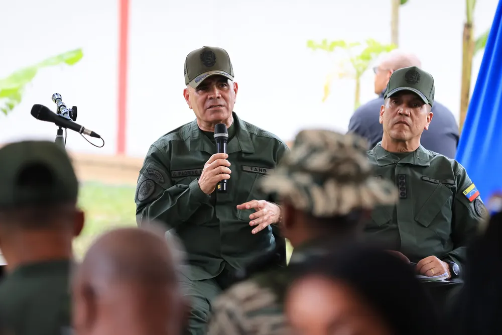 Vladimir Padrino López, ministro para la Defensa.