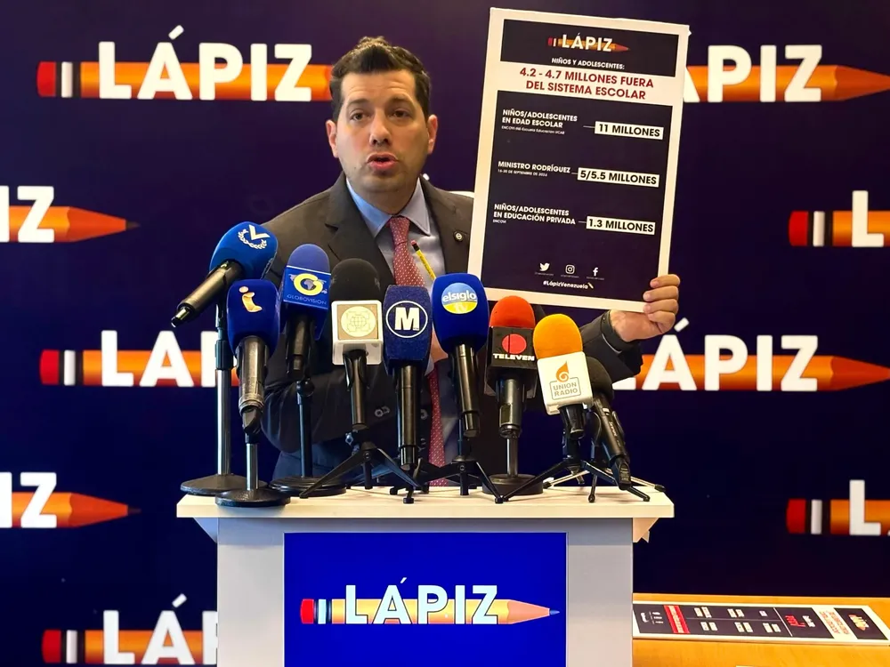 Eric Ondarroa, secretario general de la Alianza del Lápiz.