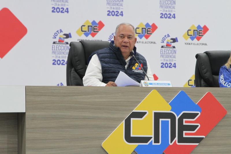 Evis Amoroso, presidente del CNE.