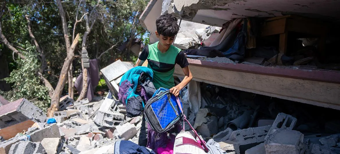 Franja de Gaza, Foto: ONU Noticias.