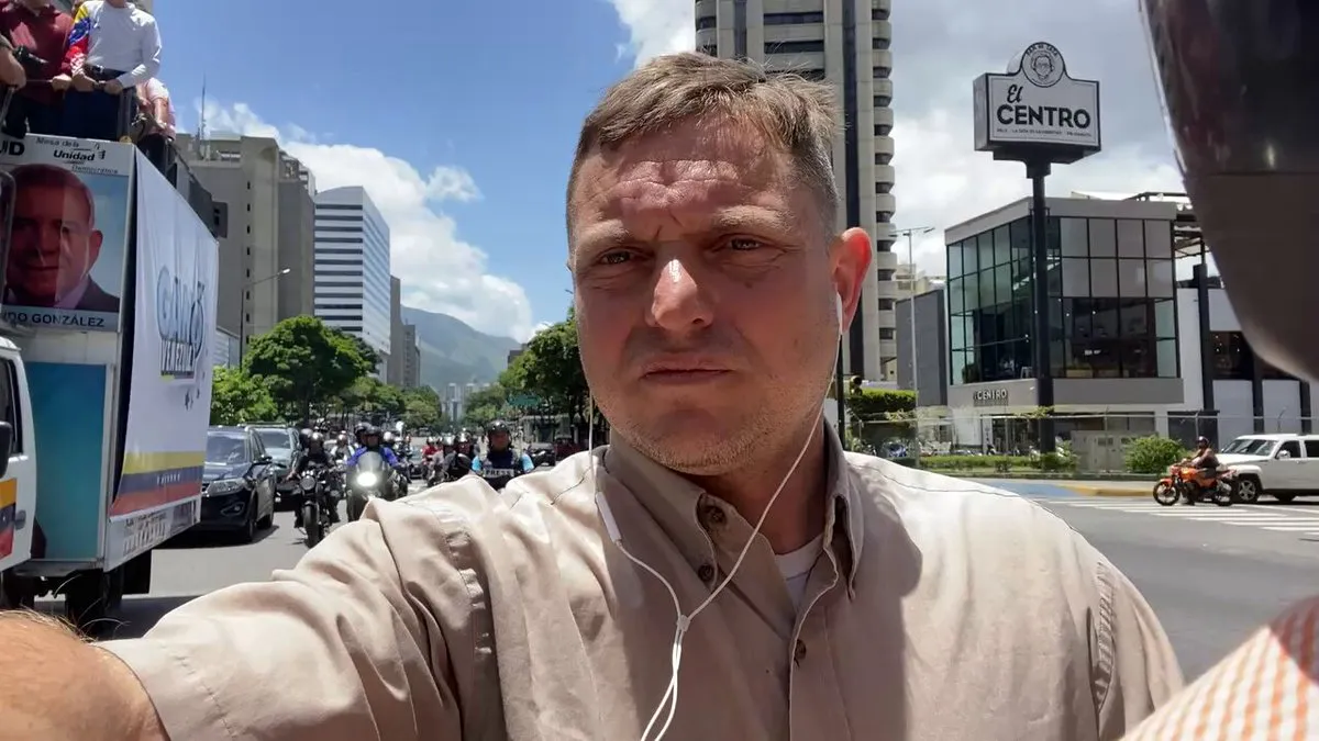 Álvaro Algarra, corresponsal de Deutsche Welle (DW).