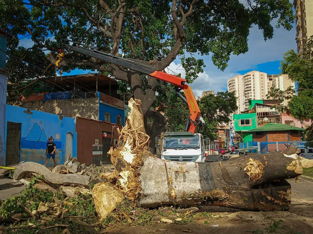 Fuertes Lluvias afectaron vivienda y vialidad del Oeste de Caracas - Foto: José Mireles Alcalá / ElMartilloVen