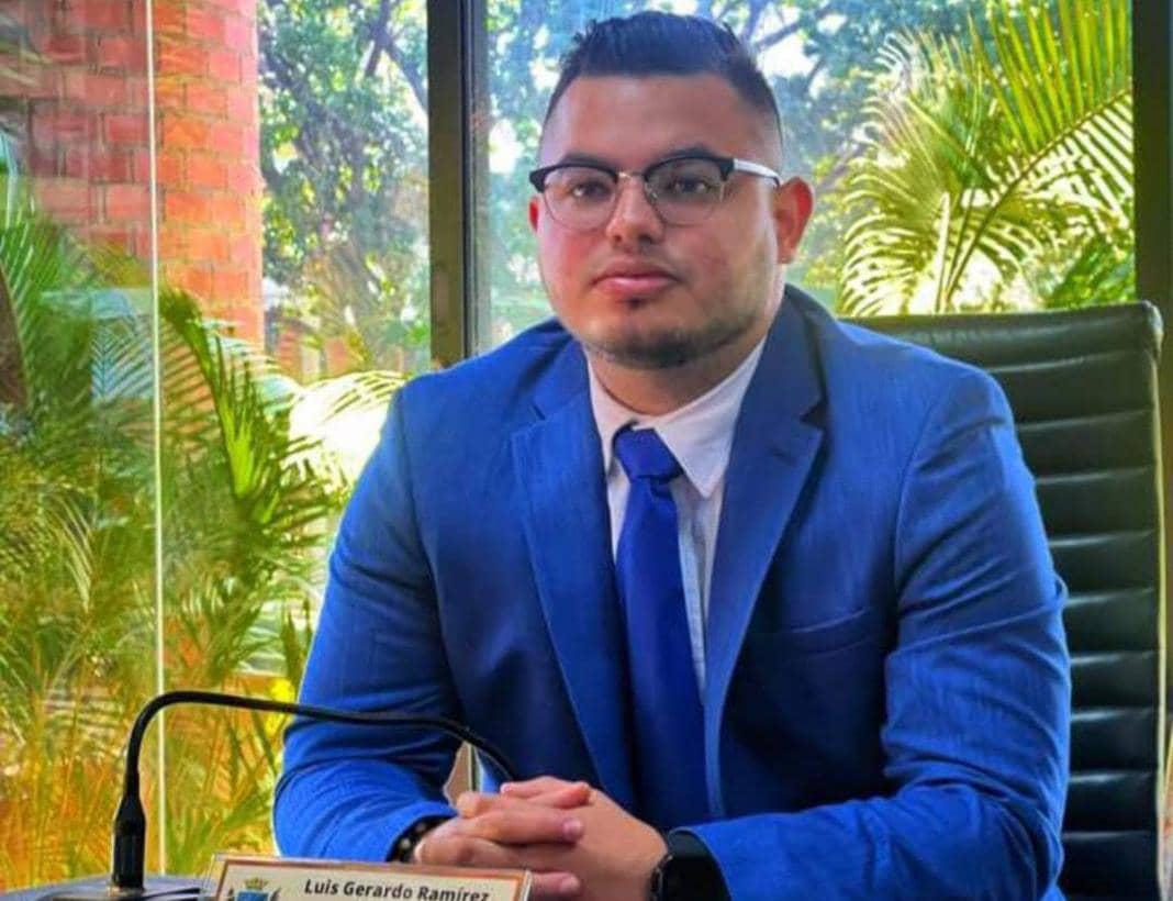 Luis Gerardo Ramírez, concejal del Municipio Chacao.