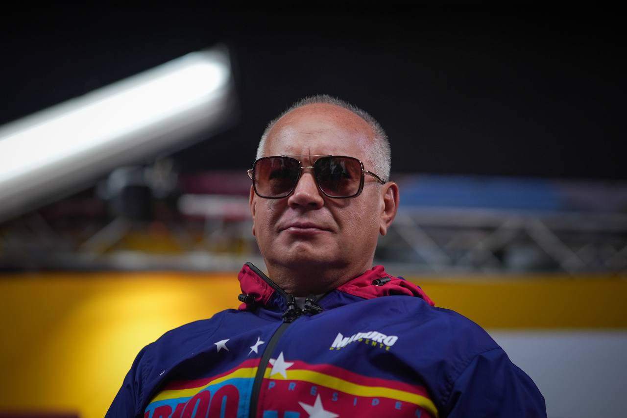 Diosdado Cabello, primer vicepresidente del Partido Socialista Unido de Venezuela (PSUV). Foto: El Marzo Dando