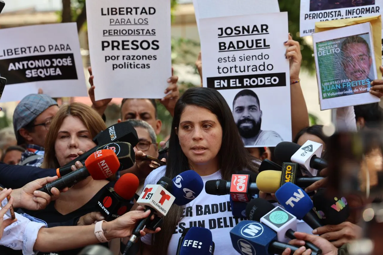 Andreina Baduel, hija del General Raúl Isaias Baduel.