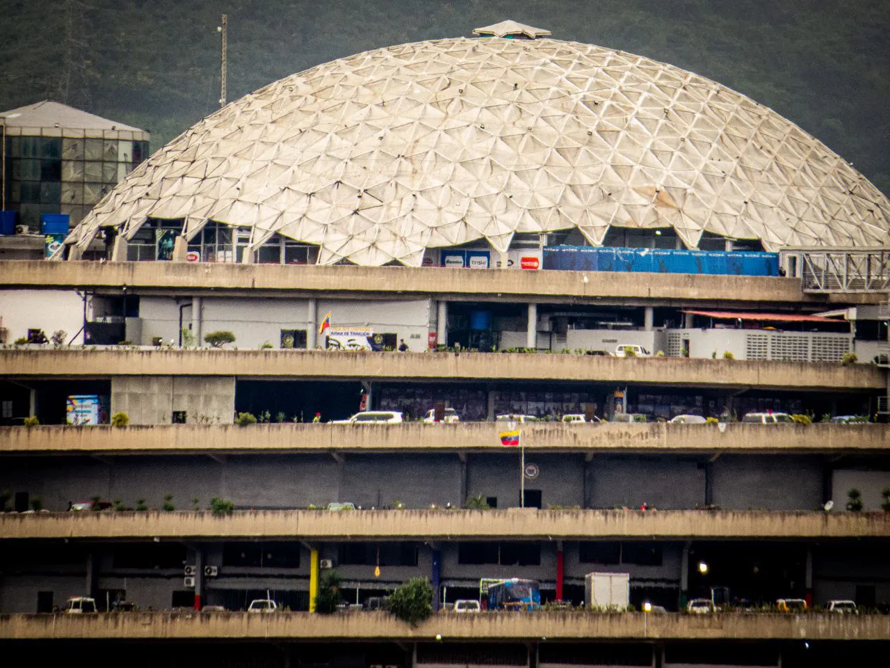 El Helicoide, sede de cuerpos de seguridad del Estado. Foto: Jorge Parraga / ElMartilloVen