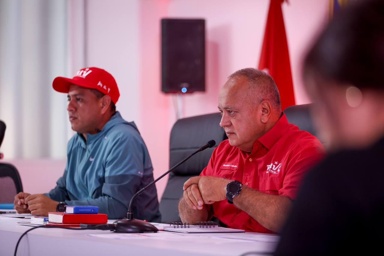 Diosdado Cabello, vicepresidente del PSUV