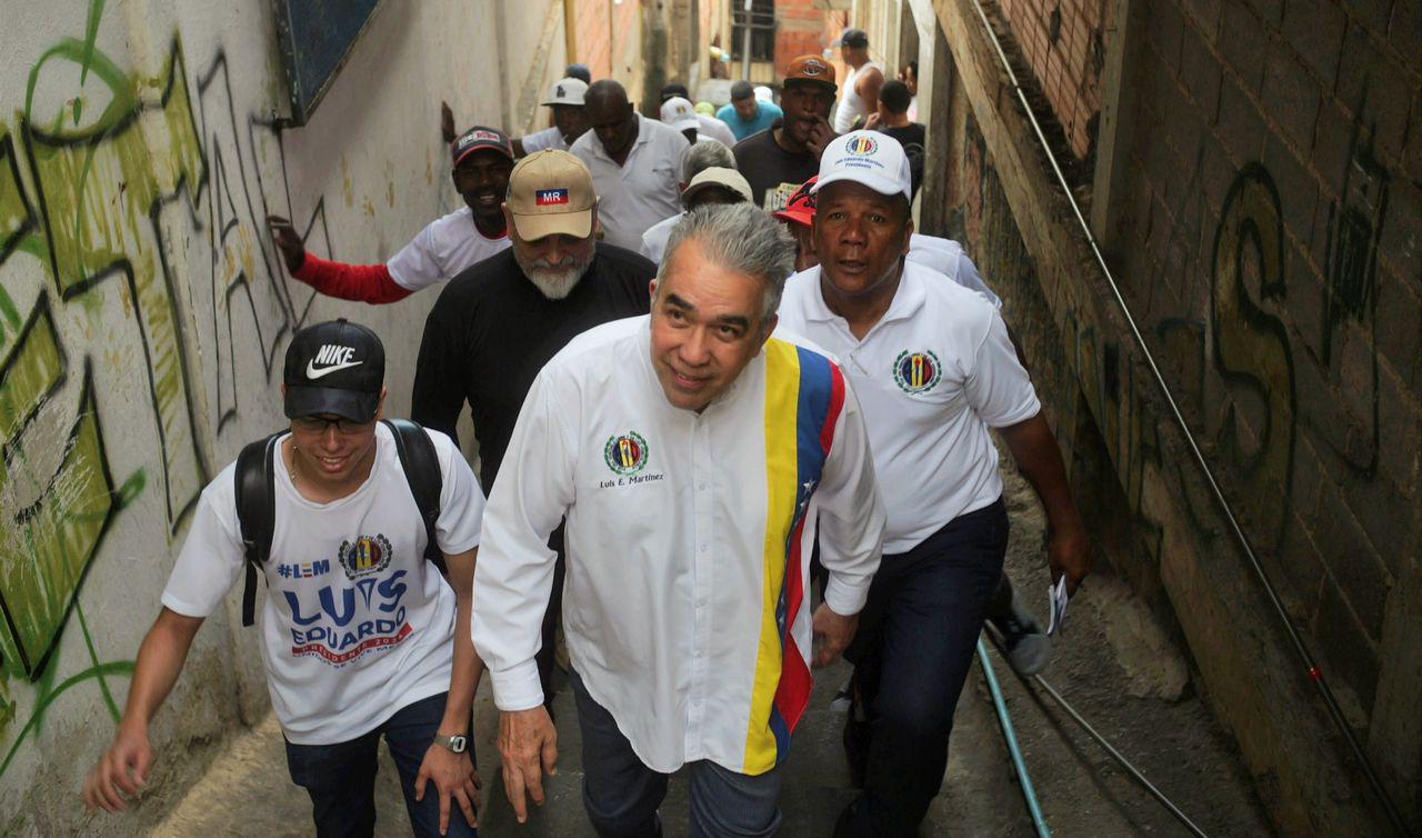 Luis Eduardo Martínez, candidato presidencial.