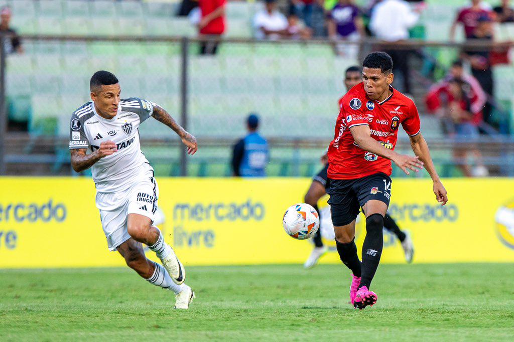 Caracas FC cayó ante el Atlético Mineiro en su primer juego de Libertadores.