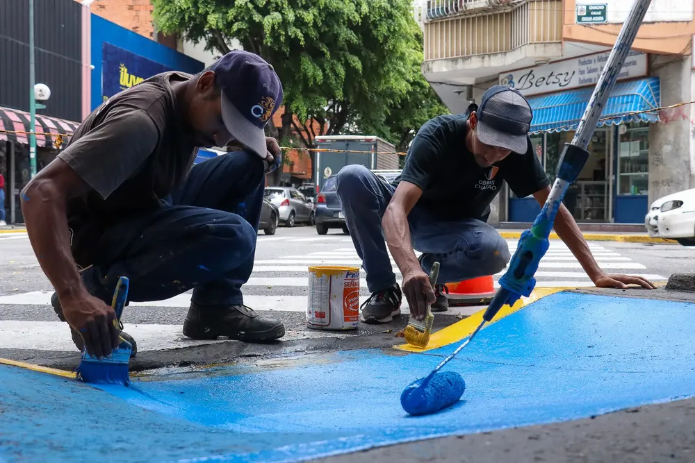 Alcaldía de Chacao construye rampas de acceso para personas con discapacidad. 