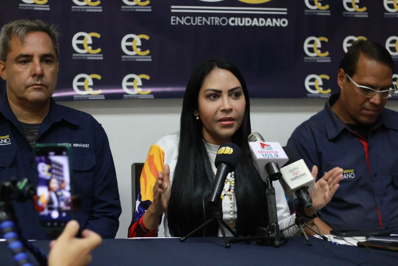 Delsa Solorzano, candidata presidencial.