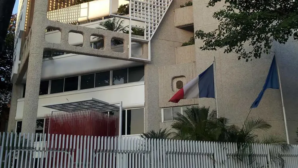 Embajada de Francia en Caracas.