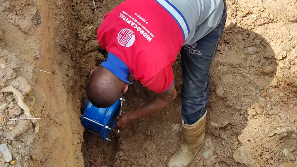 Trabajador de Hidrocapital.