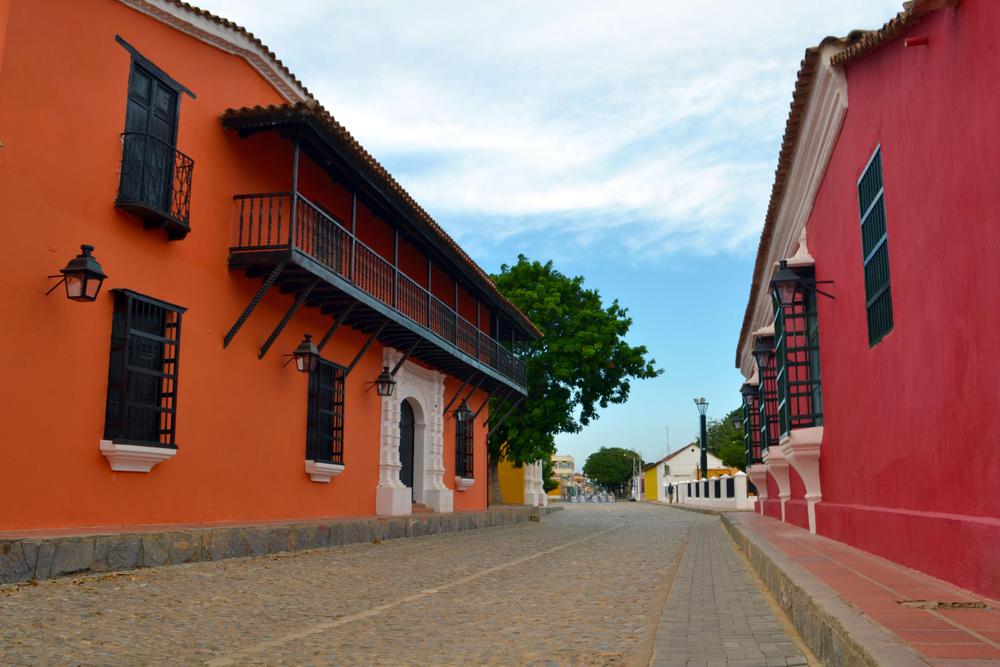 Casco histórico de la ciudad de Coro, estado Falcon. 